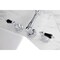 Kingston Brass KS1021PKL Wall Mount Roman Tub Faucet, Polished Chrome KS1021PKL - alternate 3